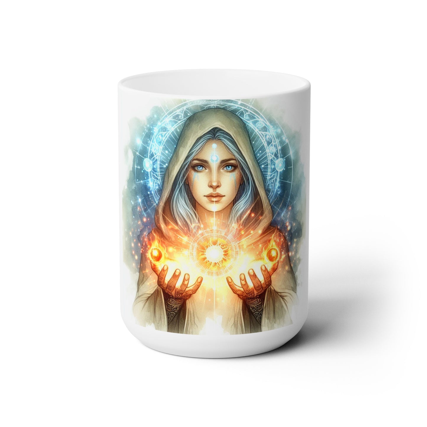 Pleiadian Healing Goddess - Ceramic Mug 15oz