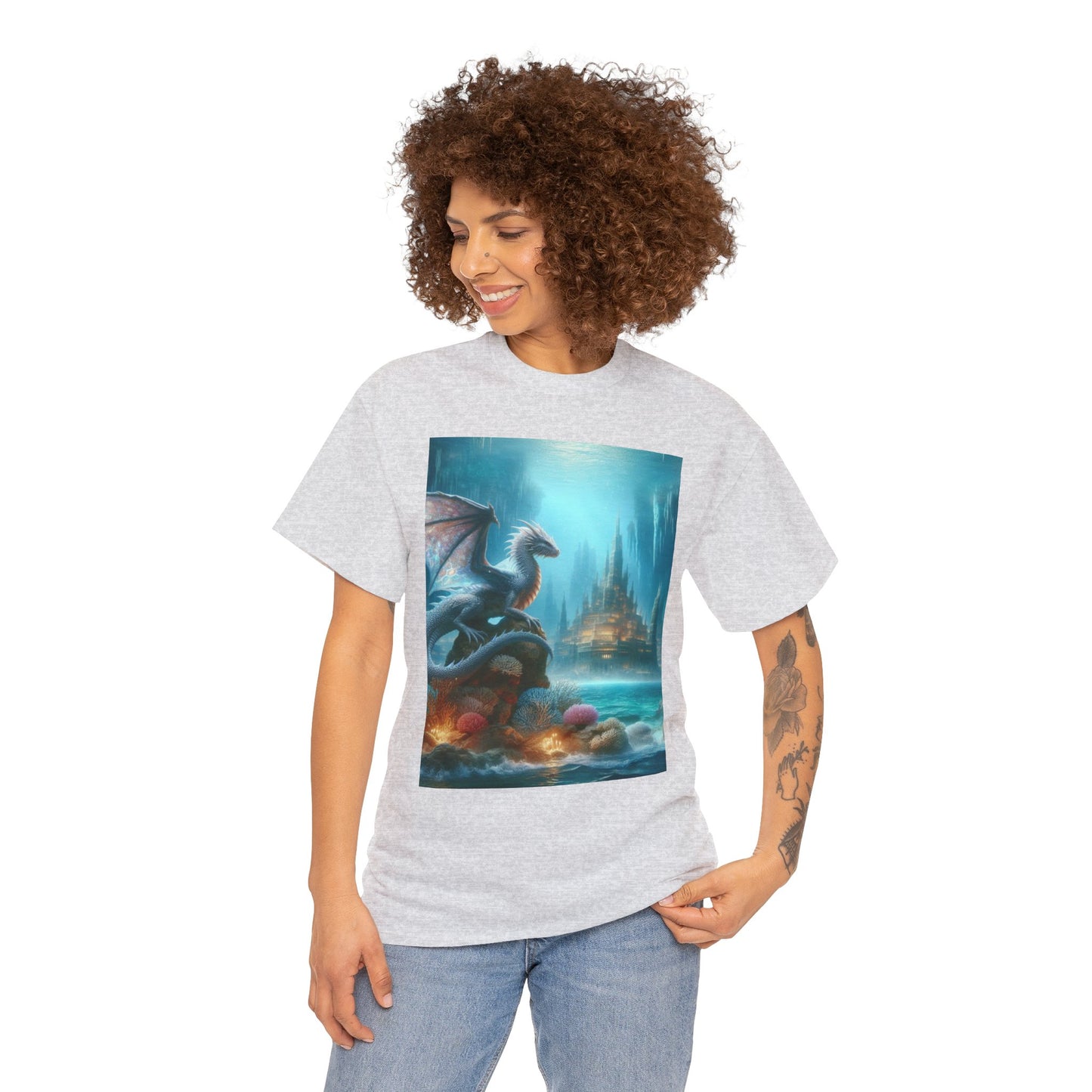 Dragon of Atlantis - Ethically Harvested Cotton Tee