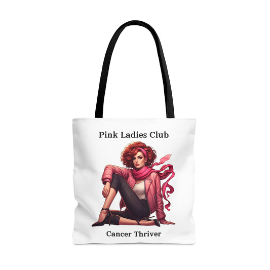 Pink Ladies Club - Cancer Thriver #4 - REIKI-Infused Tote Bag