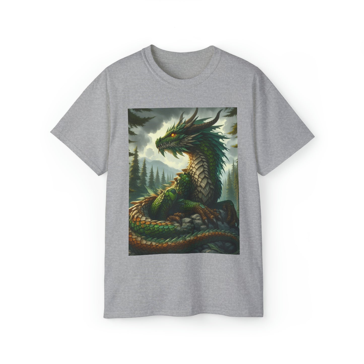 Dragon of the Forest - Ethically Harvested Cotton Tee