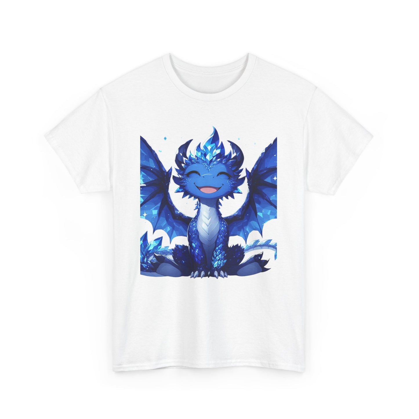 Sapphire Baby Dragon - Ethically Harvested Cotton Tee