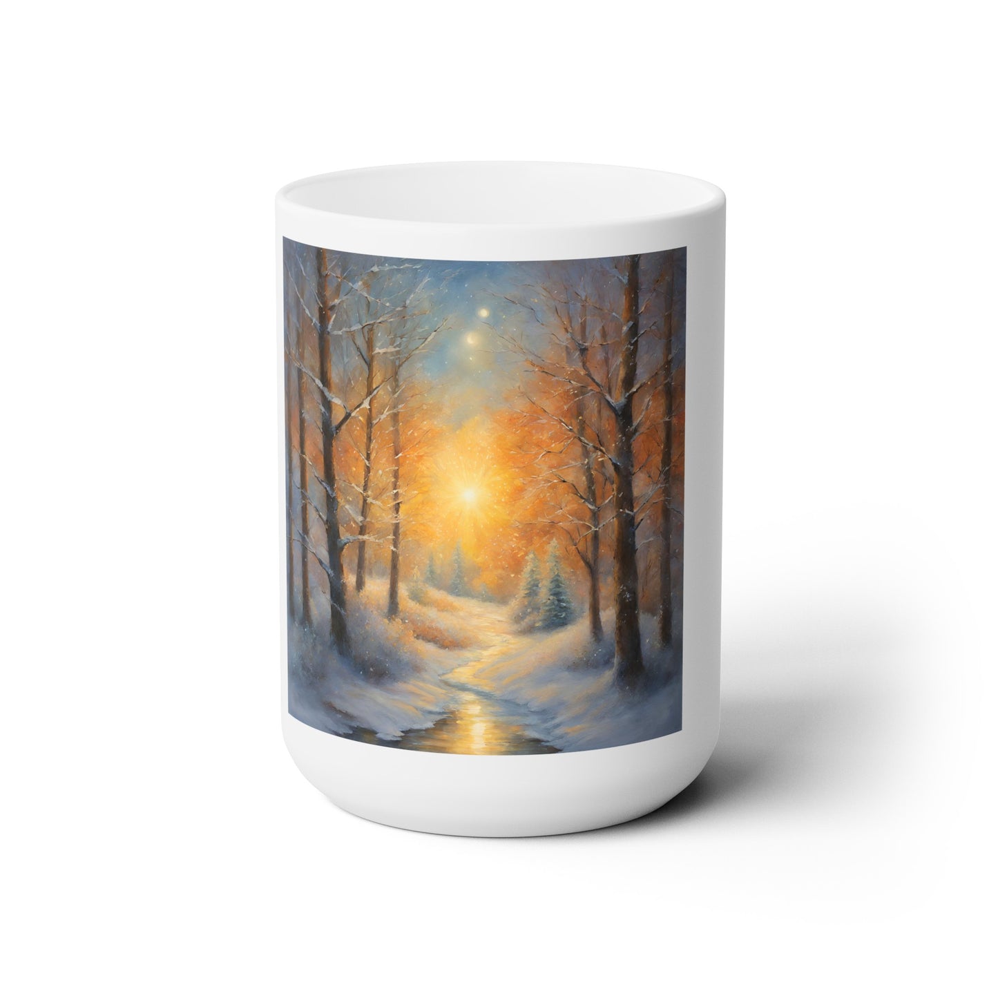 Season of Light #9 Reiki-Infused Ceramic Mug 15oz