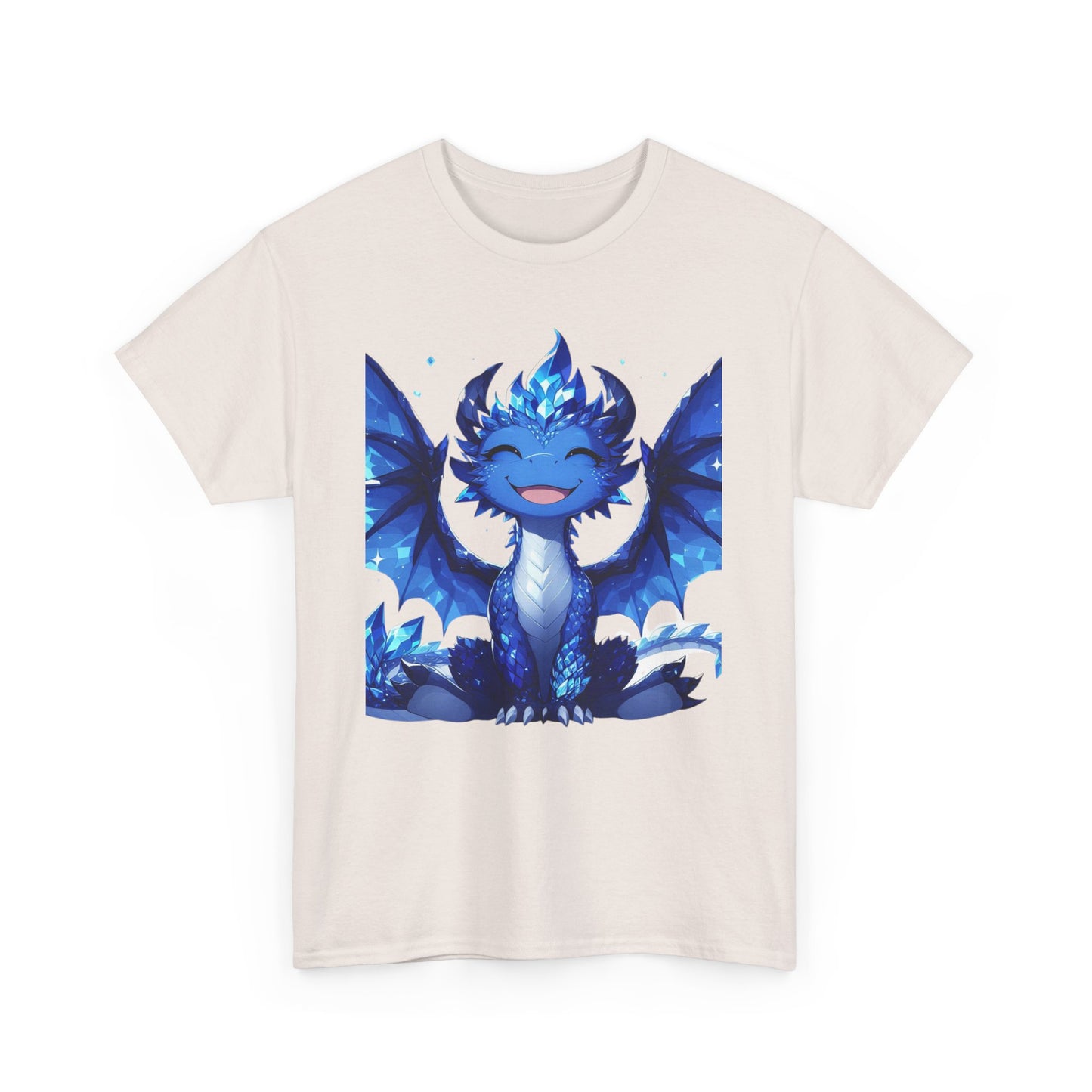 Sapphire Baby Dragon - Ethically Harvested Cotton Tee