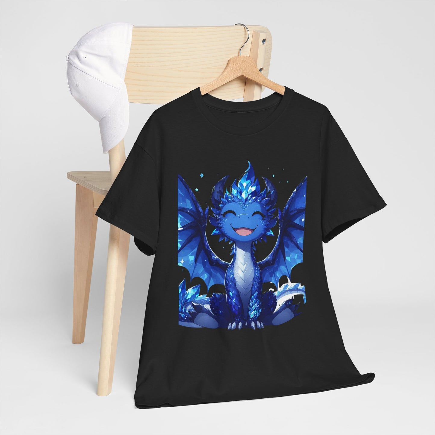 Sapphire Baby Dragon - Ethically Harvested Cotton Tee