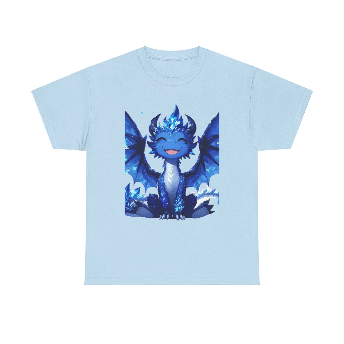 Sapphire Baby Dragon - Ethically Harvested Cotton Tee