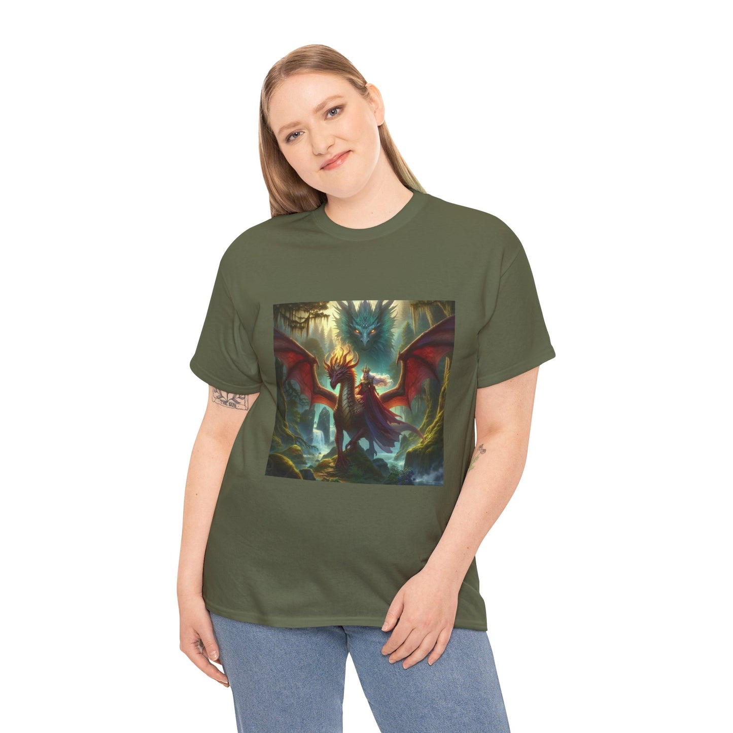 Queen of the Dragons - Ethically Harvested Cotton Tee