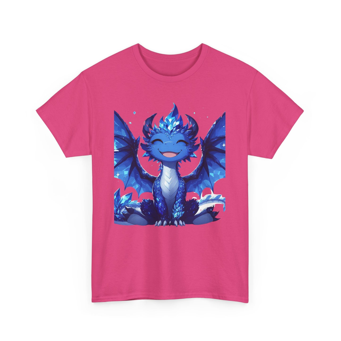 Sapphire Baby Dragon - Ethically Harvested Cotton Tee